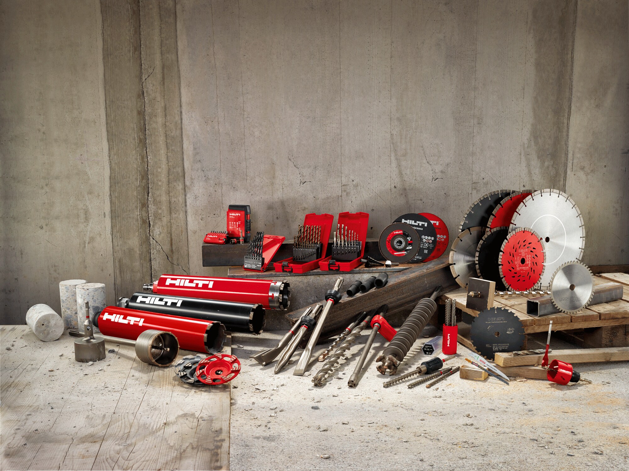Hilti propose des consommables adaptés à votre application et à votre budget