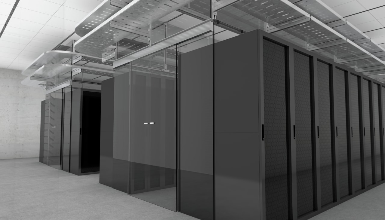 Allées chaudes et froides dans un data center