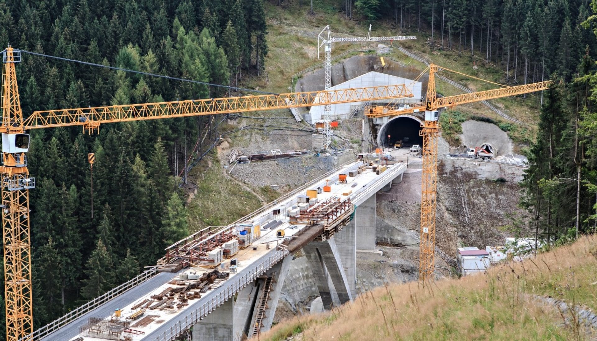 construction de tunnel