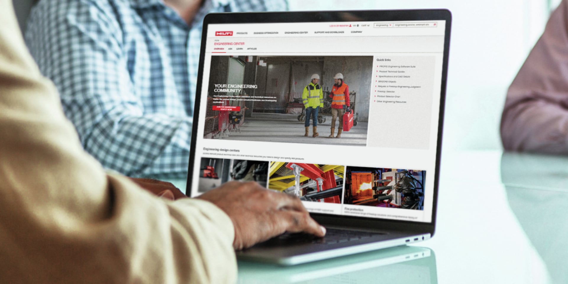 Communauté d'ingénieurs en ligne de Hilti