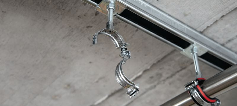 Collier de serrage MP-U à fermeture rapide Collier de serrage galvanisé avec fermeture rapide pour une productivité élevée dans les applications semi-intensives Applications 1