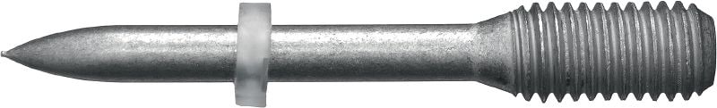 X-M8H P8 Goujon fileté en acier au carbone à utiliser avec le système de pré-perçage DX-Kwik et les cloueurs à poudre sur béton (rondelle de 8 mm)