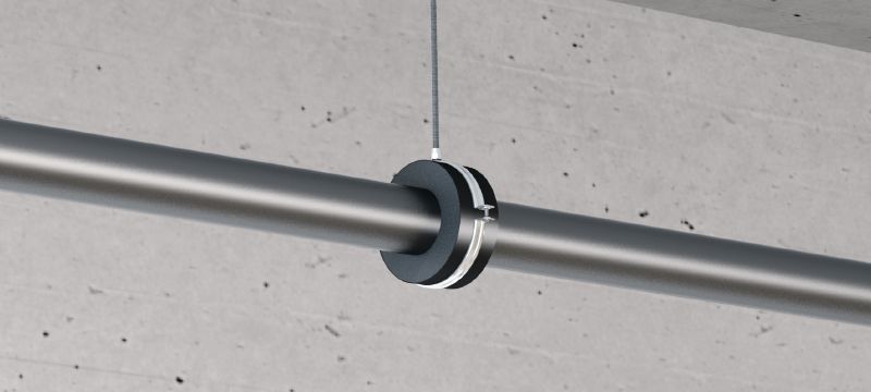 Collier eau glacée MRP-C à fermeture rapide Collier de serrage galvanisé pour une productivité élevée dans les applications d'eau froide et de réfrigération avec différentes épaisseurs d'isolation Applications 1