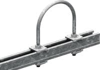 Boulon-étrier MP-UB (métrique) Boulon-étrier galvanisé pour applications de tuyauterie universelles