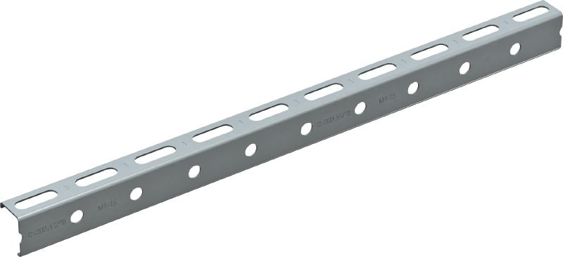 Rail profilé de base MT-15 OC Rail profilé de base pour charges légères, adapté aux environnements extérieurs