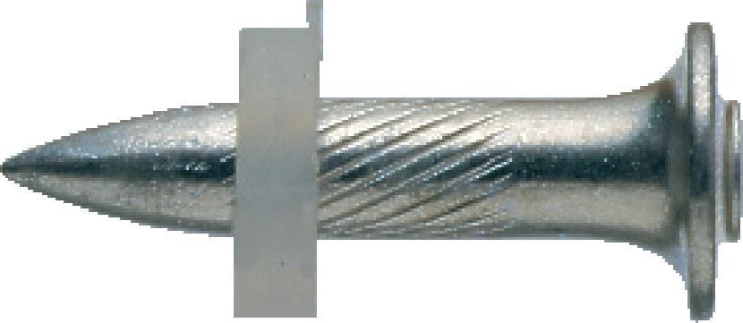 X-EDS Clou individuel pour la fixation d'éléments métalliques sur des structures en acier à l'aide de cloueurs à poudre
