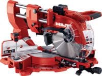 Scie à onglets sans fil SM 60-22 Scie à onglets composée coulissante à double biseau avec une capacité de coupe transversale jusqu’à 100 x 355 mm│4 x 13-3/4 (plateforme de batteries Nuron)