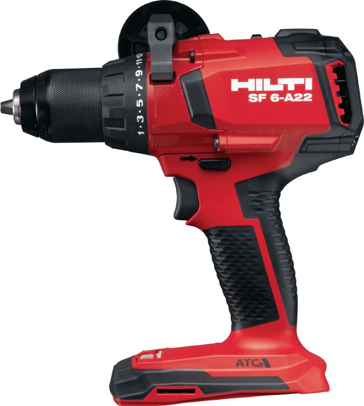 Visseuse-perceuse sans fil SF 6-A22 Visseuse-perceuse sans fil 22 V avec régulation active du couple et embrayage électronique pour une utilisation universelle dans le bois, le métal et autres matériaux