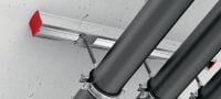 Rail profilé en C MQ-41-L Rail profilé en C galvanisé pour charges moyennes Applications 1