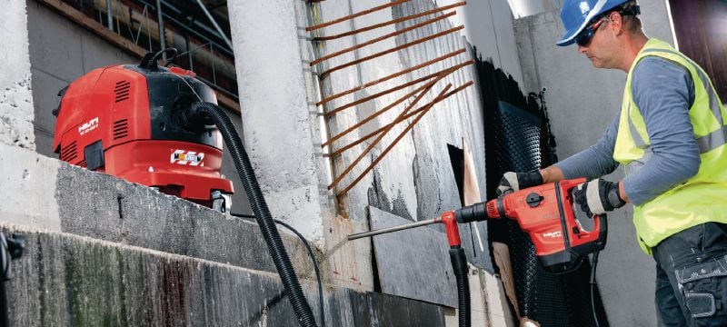 Perforateur TE 60-ATC-AVR Perforateur SDS Max (TE-Y) polyvalent et puissant pour le forage et le burinage dans le béton avec systèmes de réduction active des vibrations (AVR) et anti-torsion (ATC) Applications 1