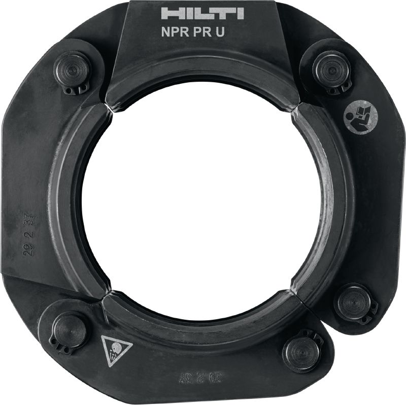 Collier de sertissage NPR PR U Bagues de sertissage pour les raccords à sertir de profilé U jusqu'à 110 mm. Compatibles avec les outils de sertissage des tubes NPR 32-A