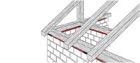 Mousse d'étanchéité des joints CS-F JS Mousse isolante flexible idéale pour la performance des joints exposés au mouvement, telles que ceux des portes et des fenêtres Applications 3