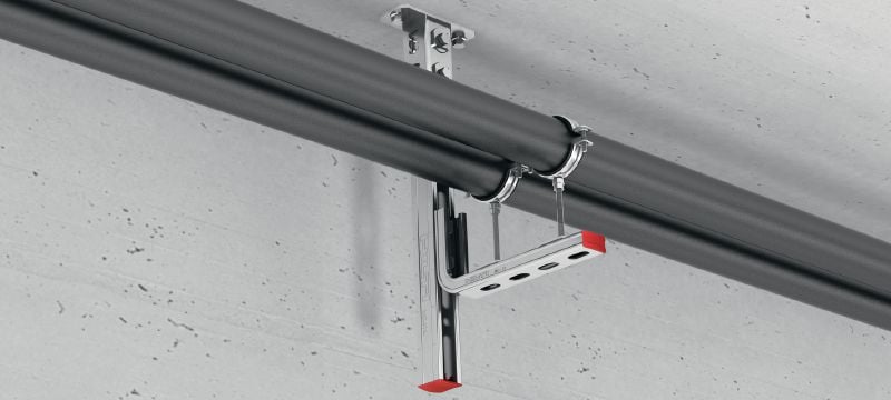 Console MQK-21-L Console avec rail en C galvanisée pour charges moyennes Applications 1