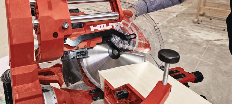 Scie à onglets sans fil SM 60-22 Scie à onglets composée coulissante à double biseau avec une capacité de coupe transversale jusqu’à 100 x 355 mm│4 x 13-3/4 (plateforme de batteries Nuron) Applications 1