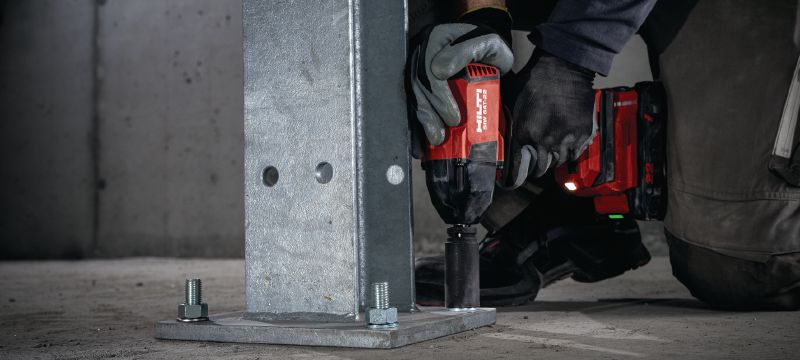 Tige d'ancrage HAS-8.8 Tige d'ancrage pré-découpée pour les chevilles époxy/hybrides à injection dans le béton et la maçonnerie. Applications 1