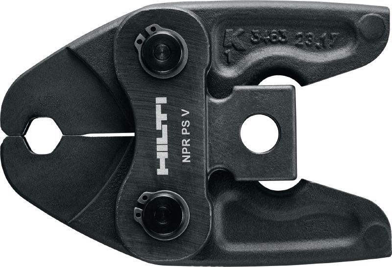 Mâchoire de sertisseuse NPR PS V Mâchoires de sertissage pour les raccords à sertir de profilé V jusqu'à 54 mm. Compatibles avec les outils de sertissage des tubes NPR 32-A.