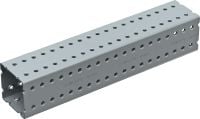 Rail profilé rectangulaire MT-90 OC Rail profilé rectangulaire pour charges lourdes, adapté aux composants MT-TFB dans les environnements extérieurs