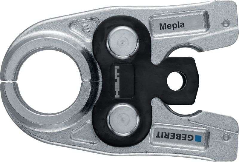 Mâchoire de sertisseuse NPR PM G Mâchoires de sertissage pour les raccords à sertir de profilé G jusqu'à 40 mm. Compatibles avec l'outil de sertissage de tubes Hilti NPR 19-A.
