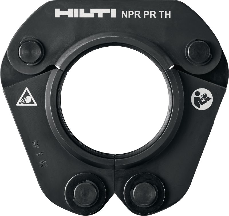 Collier de sertissage NPR PR TH Bagues de sertissage pour les raccords à empreinte TH jusqu'à 63 mm. Compatibles avec les sertisseuses NPR 32-A