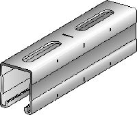 MQ-52-R Rail de supportage (acier inoxydable A4)