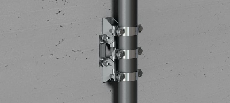 Point fixe compact MFP-CH Point fixe compact, galvanisé pour applications lourdes jusqu'à 22 kN Applications 1