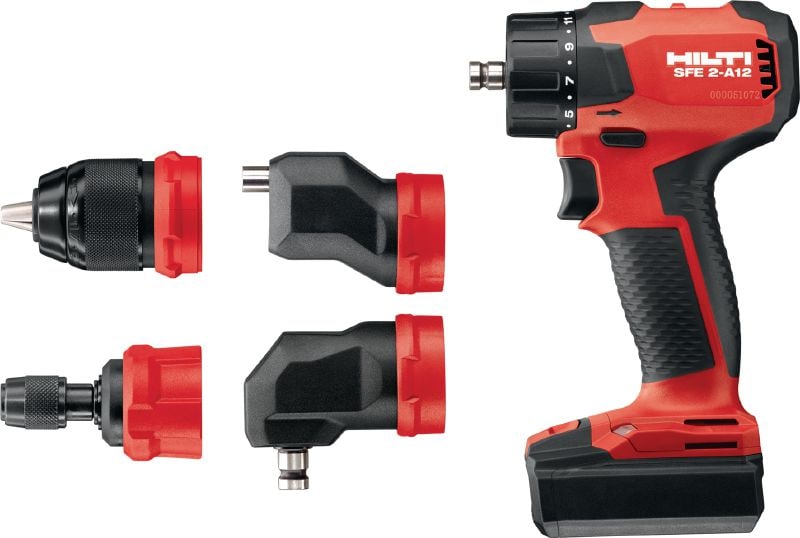 Visseuse-perceuse à têtes multiples SFE 2-A12 - Visseuses-perceuses sans  fil - Hilti Luxembourg