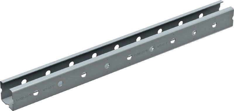 Rail profilé de base MT-40 T OC Rail profilé de base pour charges légères, adapté aux environnements extérieurs