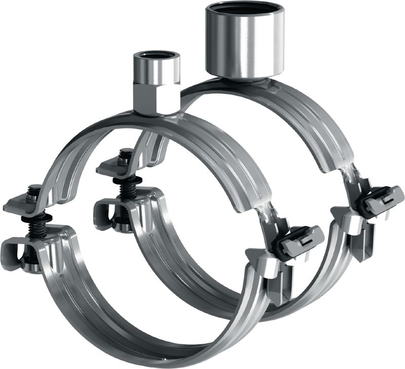 Collier de serrage MP-U à fermeture rapide Collier de serrage galvanisé avec fermeture rapide pour une productivité élevée dans les applications semi-intensives