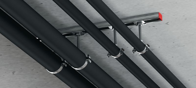 Collier de serrage MP-U à fermeture rapide Collier de serrage galvanisé avec fermeture rapide pour une productivité élevée dans les applications semi-intensives Applications 1
