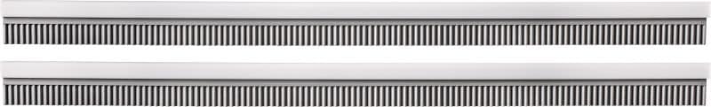 Lamelles gumm VC (2x350mm) jeu 