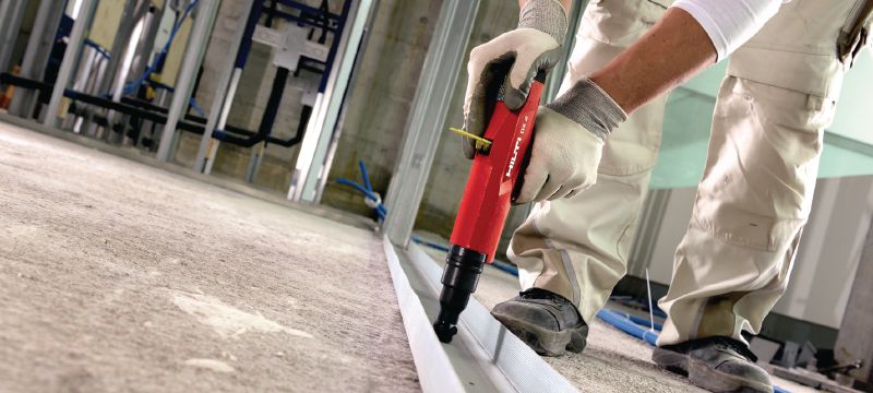 Clous X-C P8 béton Clou unitaire pour la fixation sur béton à l'aide de cloueurs à poudre Applications 1