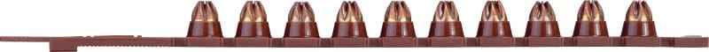 Cartouches de poudre 6.8/11 M10 Clean-Tec marron Cartouches en bande Clean-Tec pour cloueurs à poudre DX 351-BT et DX 351-BTG