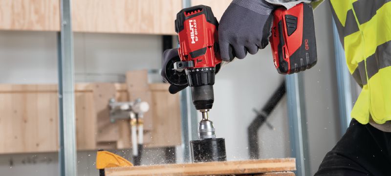 Scie cloche MultiCut Scie cloche bimétal Premium pour couper le bois, le métal et les cloisons sèches Applications 1