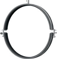 Collier pour ventilation MV-PI Collier pour ventilation galvanisé avec insonorisation pour une productivité élevée dans les applications de gaines spiralées