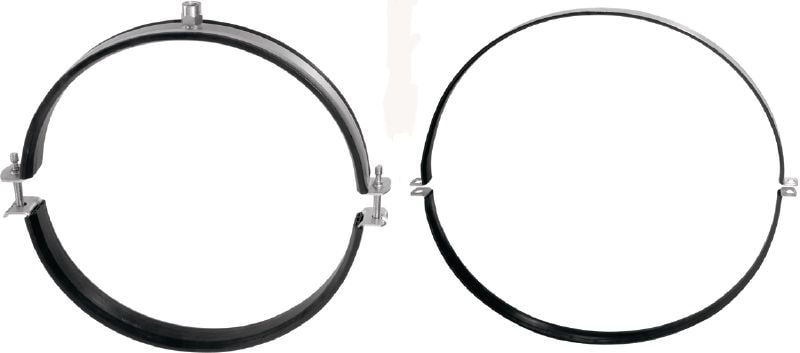 Collier pour ventilation MV-PI Collier pour ventilation galvanisé avec insonorisation pour une productivité élevée dans les applications de gaines spiralées