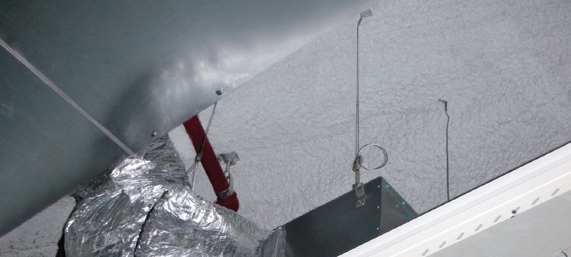 X-HS-W Dispositif de suspension de câble pré-assemblé pour les applications électriques et mécaniques Applications 1