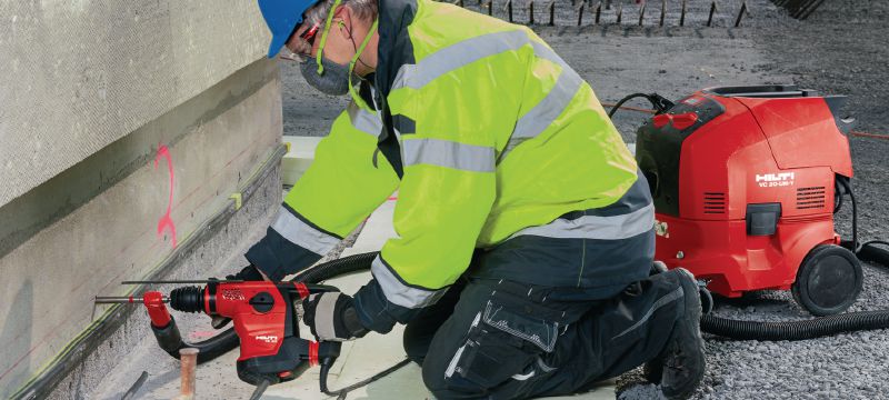 Perforateur TE 30-AVR Perforateur SDS Max (TE-C) puissant pour le forage et le burinage de rectification difficiles dans le béton, équipé du système de réduction active des vibrations (AVR) Applications 1