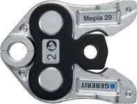 Mâchoire de sertisseuse NPR PS G Mâchoires de sertissage pour les raccords à sertir de profilé G jusqu'à 50 mm. Compatibles avec les outils de sertissage de tubes Hilti NPR 32-A.