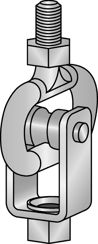 Rotule coulissante MPSG Rotule coulissante galvanisée pour les applications légères de chauffage et de réfrigération