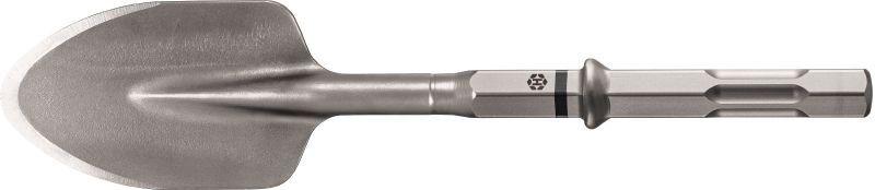 Burins pelles TE-H SP Embout de burin pelle très tranchant pour creuser et ameublir le terrain à l'aide des outils de démolition de troisième génération TE 3000 ou H28 avec attache