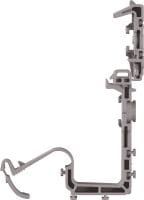 Attache-câble X-ECH MX (02) Attache pour torons de câbles en plastique, optimisée pour les clous en bande et compatible avec différentes méthodes de fixation et matériaux supports