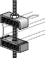 Kit d'insonorisation MAC-P33 Kit d'insonorisation galvanisé pour rails entretoise MQ