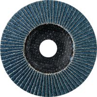 Disque à lamelles convexes AF-D SPX Disques à lamelles convexes Ultimate à dos en fibre pour le meulage fin à grossier de l'acier inoxydable, de l'acier et d'autres métaux