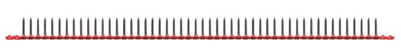 Vis pointues pour panneaux durs S-DS 14 B M Vis en bande pour plaques de plâtre fibrées (revêtement phosphate) compatible avec le chargeur de vis SMD 57 – pour la fixation de plaques de plâtre fibrées sur du bois ou du métal