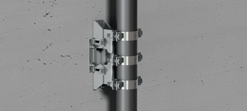 Point fixe compact MFP-CH Point fixe compact, galvanisé pour applications lourdes jusqu'à 22 kN Applications 1