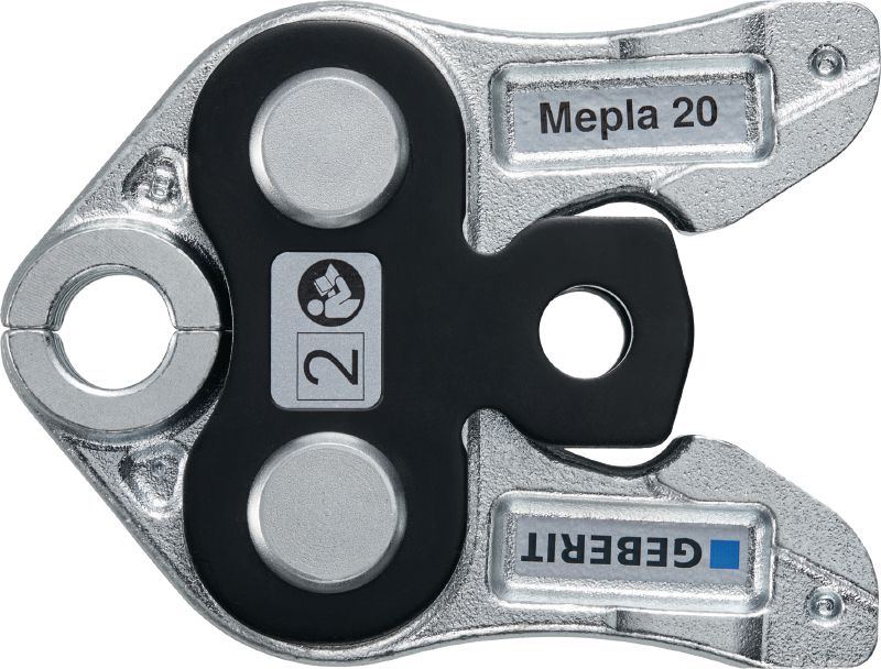 Mâchoire de sertisseuse NPR PS G Mâchoires de sertissage pour les raccords à sertir de profilé G jusqu'à 50 mm. Compatibles avec les outils de sertissage de tubes Hilti NPR 32-A.