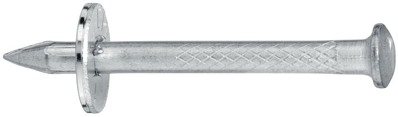 Clous NK ENK béton / acier avec rondelle Clou de qualité supérieure destiné à la fixation pour charges légères/moyennes sur le béton ou l'acier