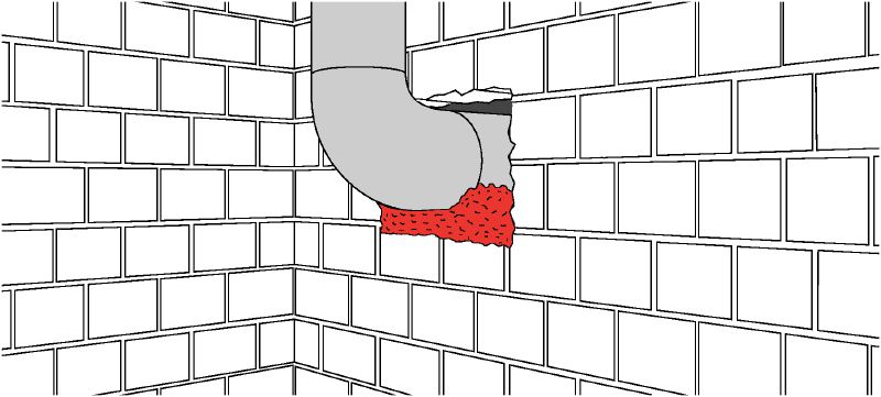 Mousse Isolante CF-I ECO+ Mousse universelle pour l'étanchéité à l'air, le colmatage et les joints d'isolation, les interstices et les fissures Applications 1