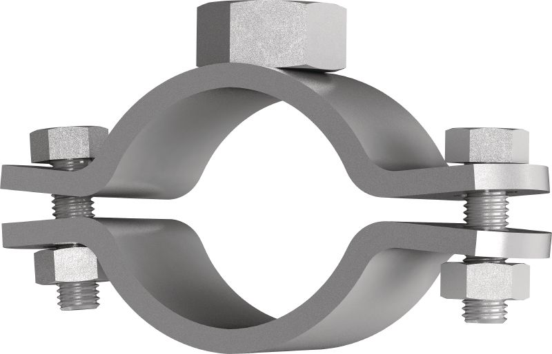 Collier point fixe MFP-PC Collier point fixe galvanisé pour une performance maximale dans les applications lourdes