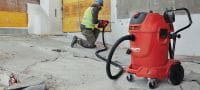 Aspirateur de poussière VC 60L-X de classe L Extracteur de poussière très puissant pour le raccordement avec des outils électriques et des nettoyages de chantier (à eau et à sec), réservoir de 60 l Applications 5